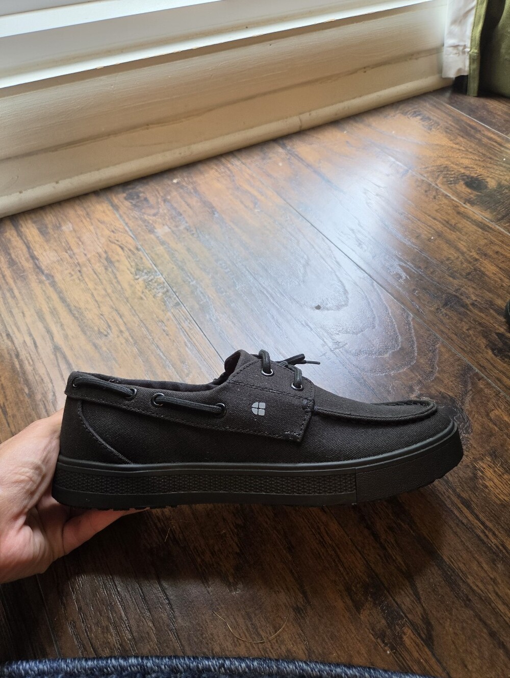 Women's Canvas Boat Shoe, Sz 8.5